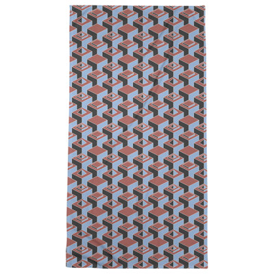 Serviette de plage classique gratte-ciels