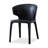 Blue Solid back side Chair(Set of 2)