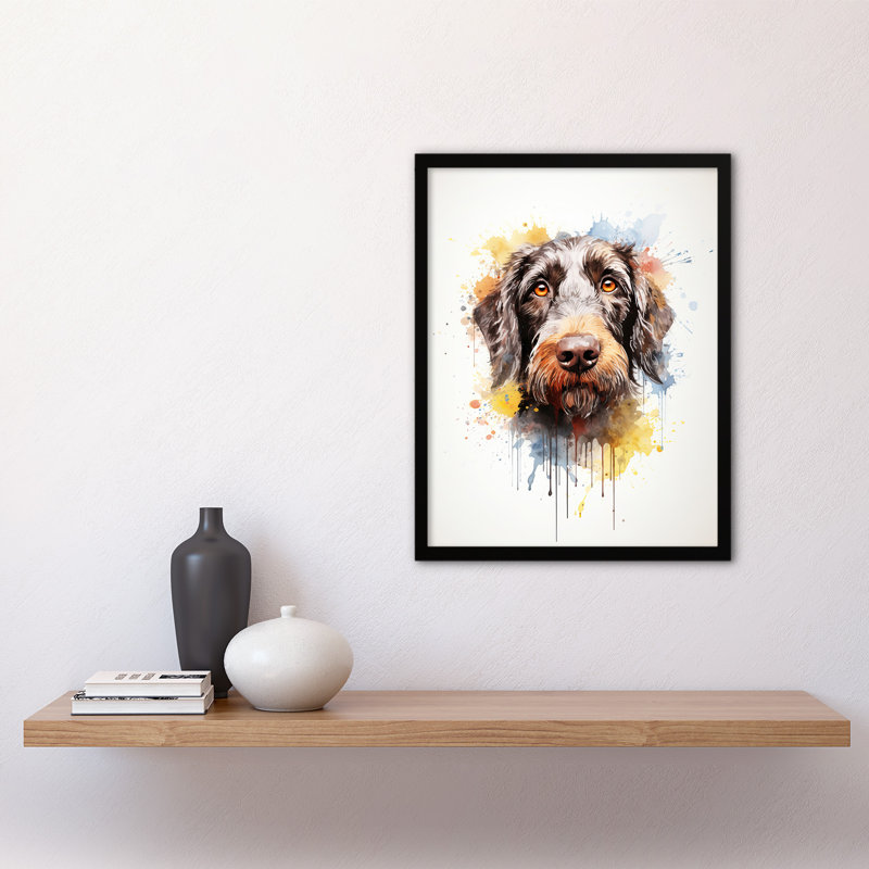 Wirehaired German Pointer - Single Picture Frame Print