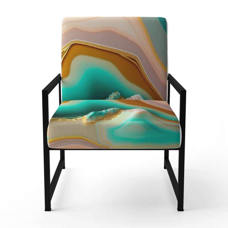 Fauteuil d'appoint Daeschle, Noir, noir, noir, noir