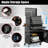 2-In-1 Rolling Tool Chest With 5 Sliding Lockable Drawers-1490595496