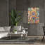 "Epic Graffiti", "Stripes 2" par Cheryl Warrick, art mural sur toile