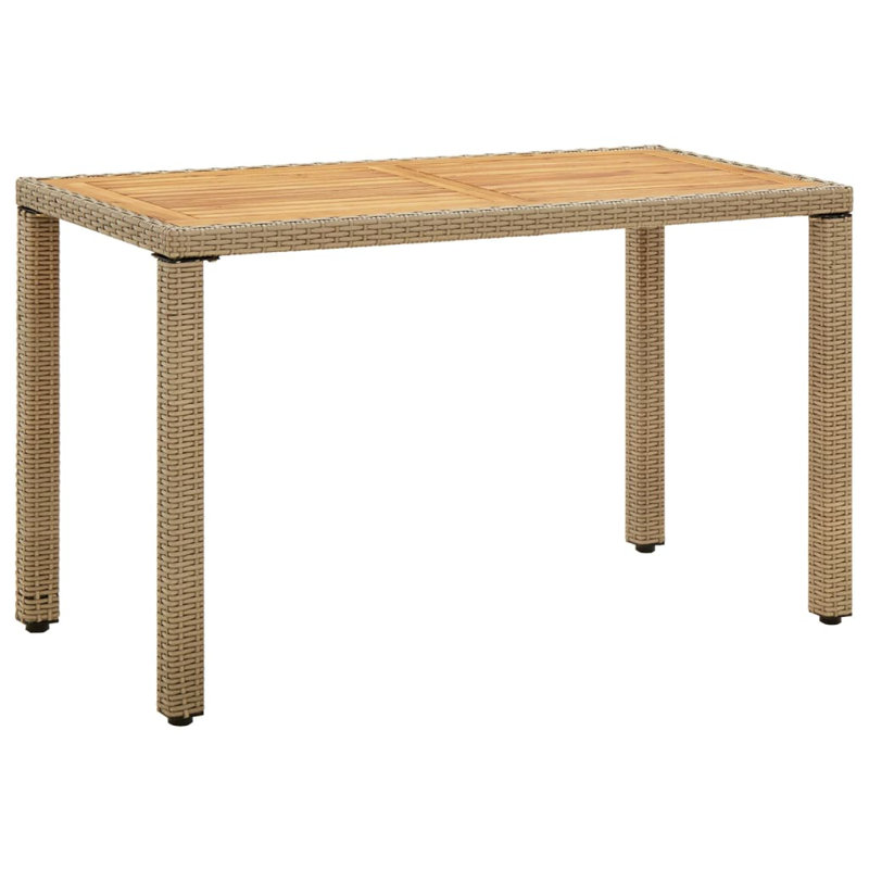 Rectangular Outdoor Buffet & Console Table - 123 cm W 60 cm D