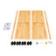 Porte battante de 42 pouces, demi-porte en bois de style Saloon-132013631