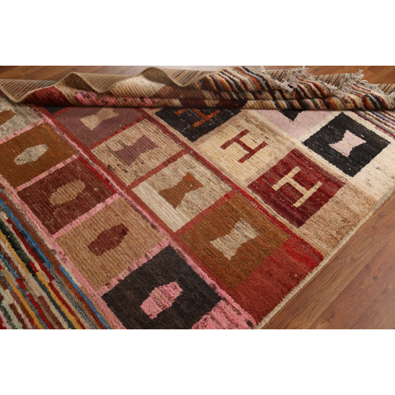 Tapis oriental géométrique marocain 5X7