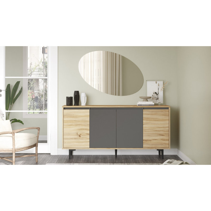Console Roshaad, Naturel / gris