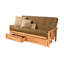 Le cadre de futon double Stratford comprend des tiroirs de rangement et un matelas-675363571-763104926-763104901