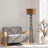 68.78'' Black Traditional Floor Lamp-1316620878