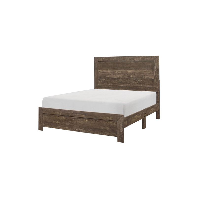 Eniel Piece Bedroom Set, Dark Brown, Full
