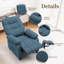 Fauteuil inclinable KORSER, fauteuil inclinable pour le salon, petit fauteuil inclinable pour les petits espaces, poches latérales-1784828801