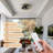 19.7“ Led Flush Mount Ceiling Fan With Light And Remote Control