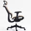 Chaise de bureau en filet brun à dossier haut, réglable à 3 angles, base rotative à 360 °, mobilité silencieuse, 4d, confortable pour un fauteuil de jeu avec un confort luxueux, hauteur réglable, support pivotant facile à l'avant-bras,-1099211318-1099211316