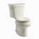 Wellworth® 1.28 GPF Water Efficient Round Two-Piece Toilet (Seat Not Included)