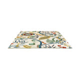Ethereal Hand Woven Wool Floral Area Rug