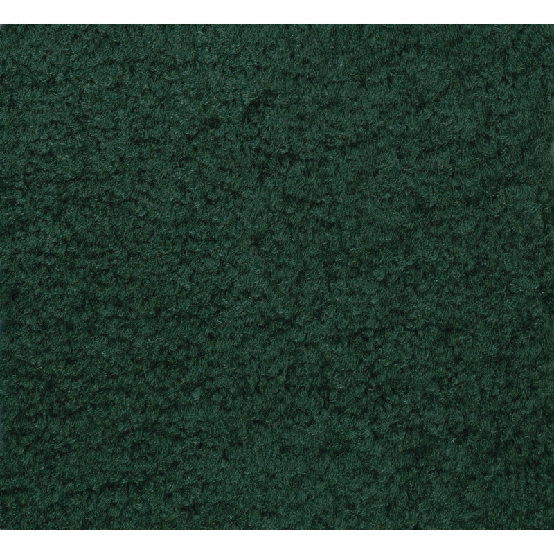 Tapis vert émeraude en polyester touffeté Mt St Helens, Ovale 7 pi 6 po x 12 pi