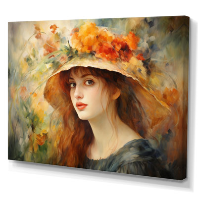 " The Flowered Hat By Auguste "