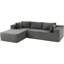 Canapé modulaire Cloud en deux boîtes, canapé modulaire compressé avec assise profonde-1212478629