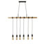 Tibbitts 6-Light Kitchen Island Chandelier