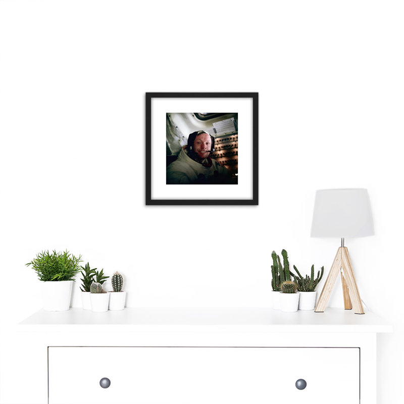 Aldrin NASA Astronaut Neil Armstrong Apollo 11 Flight - Single Picture Frame Print