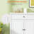 Modern Sideboard Buffet Cabinet With 2 Drawers And Adjustable Shelves, For Kitchen And Coffee Bar Storage-451553873