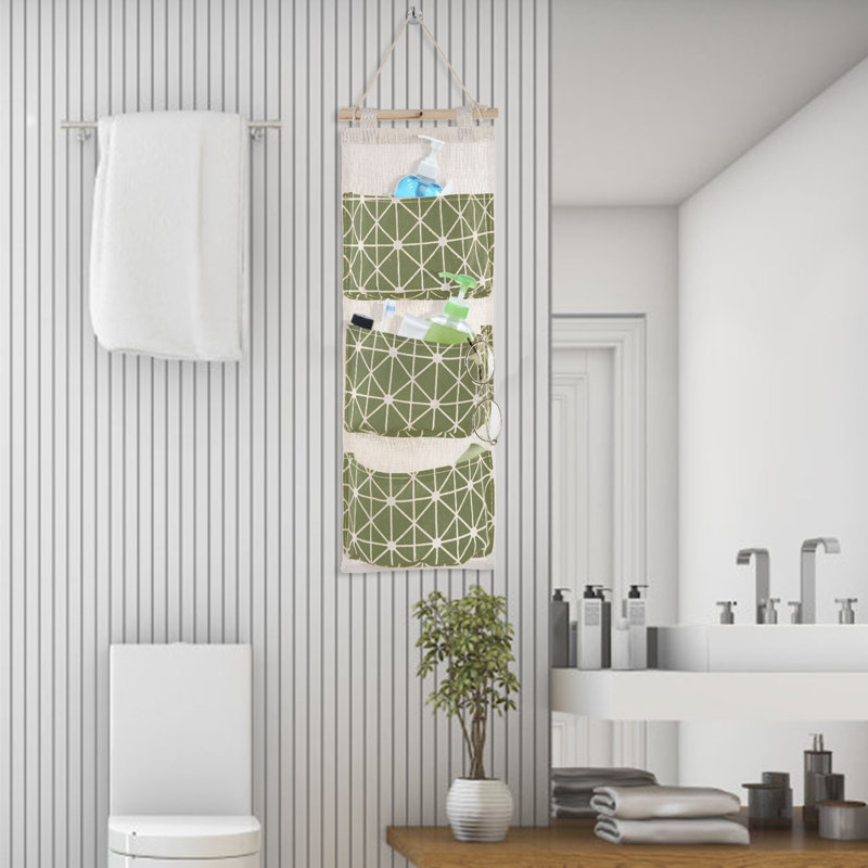 Organisateur de sac de rangement mural pour sac de rangement suspendu, Vert