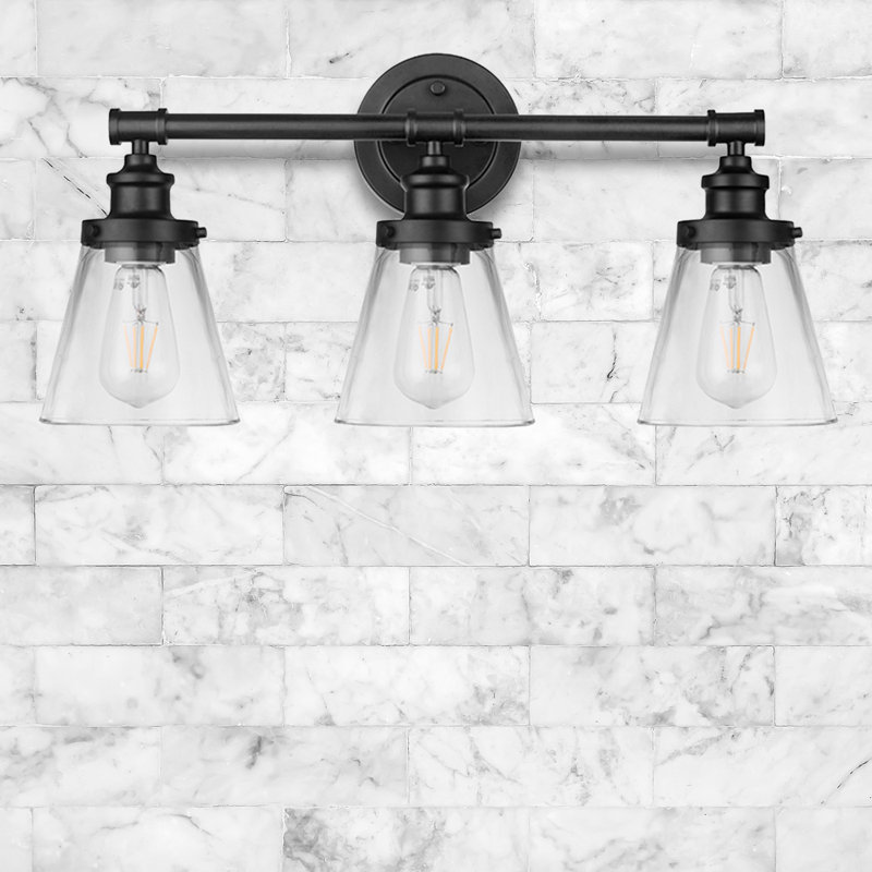 Luminaire pour meuble-lavabo Helenah, Trois lumières