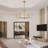 6 - Light 34" Candle Style Dimmable Wagon Wheel Chandelier