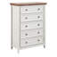 Armoire moderne 5 tiroirs beige - option de rangement polyvalente