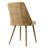 19.5'' Seat Height Upholstered Rattan Back Dining Chair