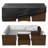 Patio Outdoor Furniture Cover 420D Waterproof Table Chairs Sofa 126"x63"