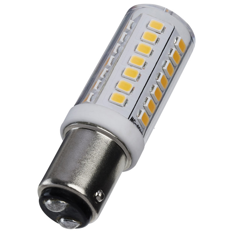  Watt T6 LED - Clear Finish - DC Base -  -  Volt, 3000 Kelvins, Clear, 550 Lumens