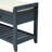 Shoe Rack With Cushioned Seat And Drawers, Multipurpose Entryway Storage Bench (Antique Navy)-1855051642