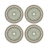 Timothy Corrigan Treillage Pebble 16" Vinyl Placemat