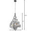 Luminaire suspendu torsadé 3 lumières Flow - Acier-228539352-228539358