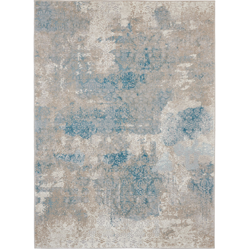 Avorie Abstract Indoor Rug, Rectangle 5'3" x 7'4"