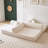Boneless Convertible Sleeper Sofa Bed With 2 Pillows, Corduroy Folding Mattress Couch, No Assembly Required , Floor Sofa Lounge Couch For Living Room Small Spaces-2103811645