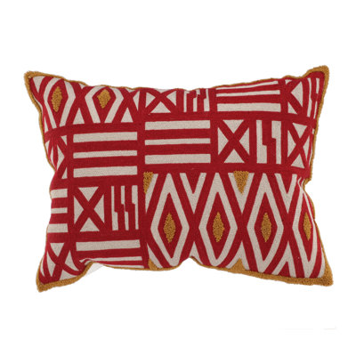 Coussin décoratif géométrique