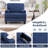 Upholstered Armchair with Armrest Interior Storage-1173430894