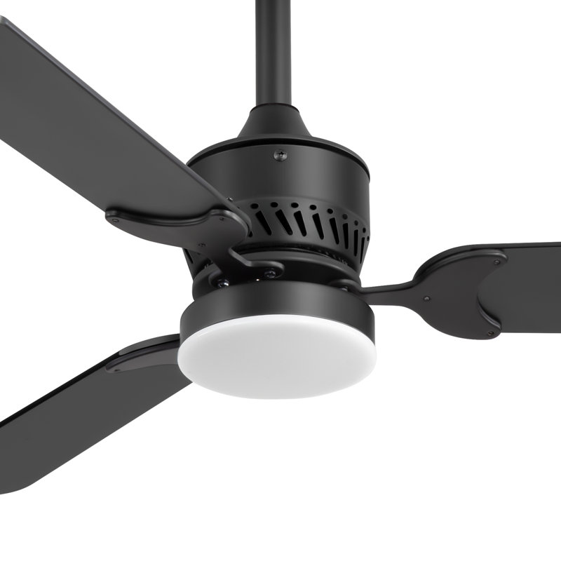 42 Inch Ceiling Fan With Lights, Indoor Mordern Ceiling Fan With Remote Control, Reversible Quiet DC Motor, 6 Speeds, 2 Downrods, For Farmhouse Bedroom Patio Porch
