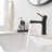 Single-Hole Single-handle Bathroom Faucet with Drain Assembly-87349300