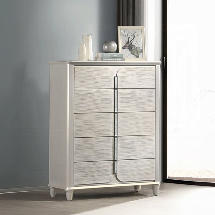 ACME Laveda Chest, Pearl White Finish