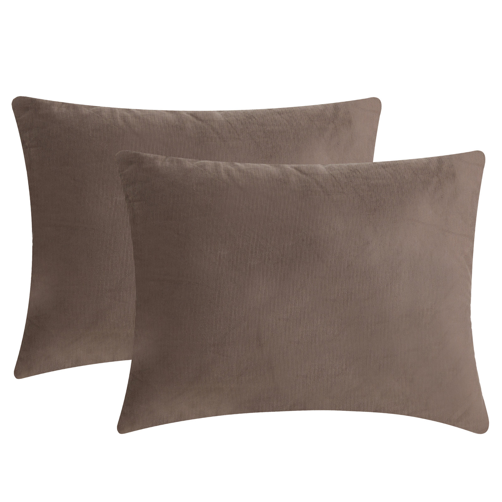 Valletta Duvet Cover Set, Queen Duvet Cover + 2 Standard Shams, Mocha