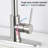 Kitchen Faucet With Pull Down In Brushed Nickel Stainless Steel - Scratch , Rust Protected, Spot , 360 Swivel Spout, 1.8Gpm Construction Scratchproof, Rustproof, Spot-, Swiveling Flow-391344824-391344823