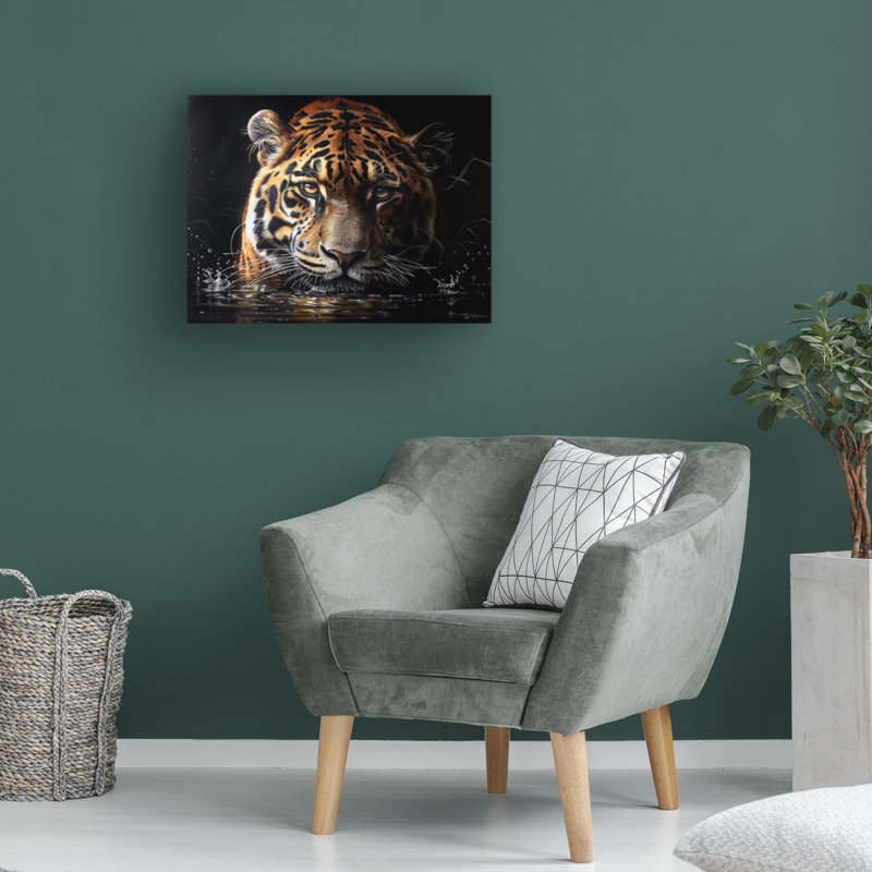 Œuvre sur toile, «Momart», bolologien, H 24 po x l 32 po