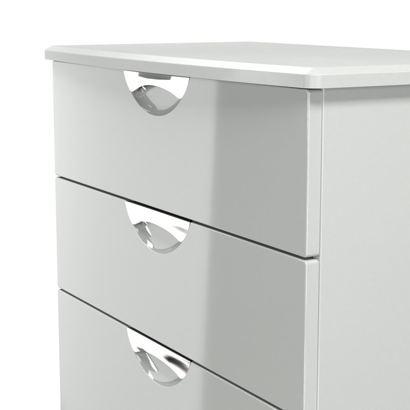 Bernab 77 cm W Chest of 4 Drawers