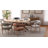 Upholstered Side Dining Armchair With Solid Wood Legs-1385477832