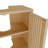 Natural bamboo large capacity basin cabinet