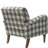 Arching Upholstered Armchair-1625562448
