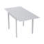 Expandable Rectangular Wooden Dining Table-1720014032