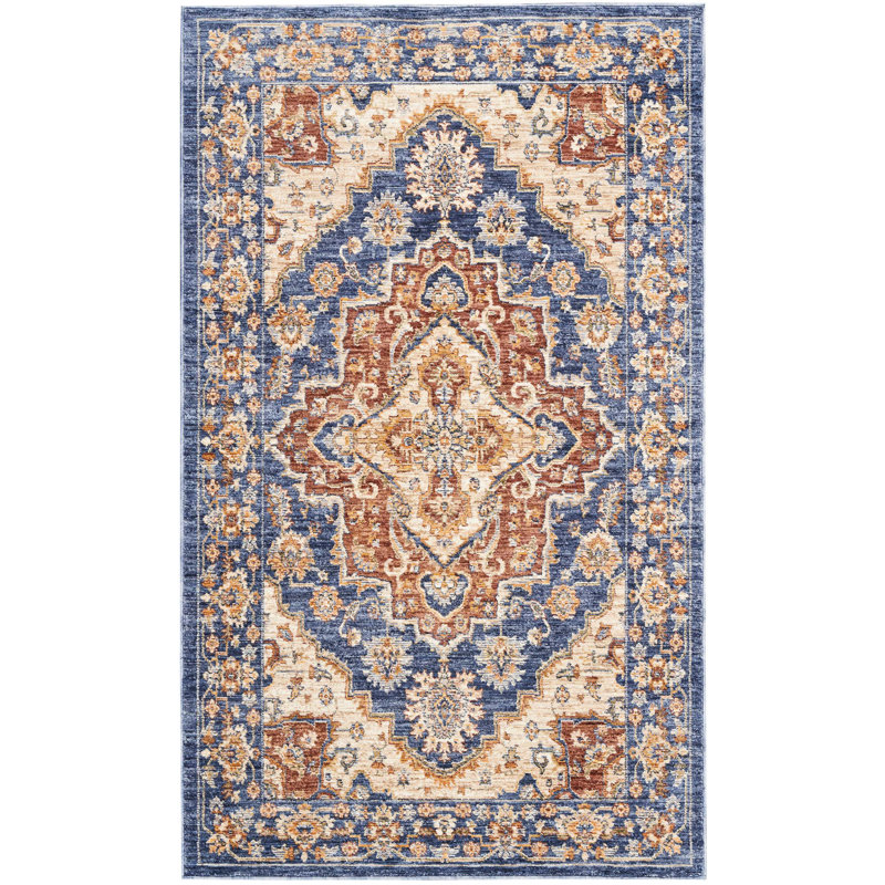 Oriental Indoor Rug, Rectangle 3' x 5'